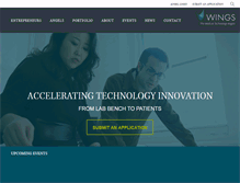 Tablet Screenshot of medtechwings.com